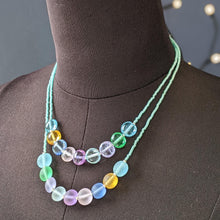 Load image into Gallery viewer, Pastel Glass, Smartypants Necklace and Bracelet