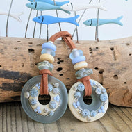 Sea Spray Disc Necklace
