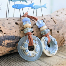 Load image into Gallery viewer, Sea Spray Disc Necklace