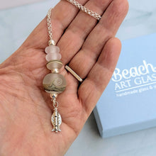 Load image into Gallery viewer, Frosted Sea Beach Ball Necklace