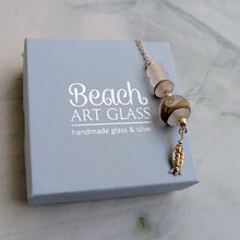 Load image into Gallery viewer, Frosted Sea Beach Ball Necklace