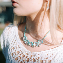 Load image into Gallery viewer, Beachcomber Necklace in Jade, Glossy Glass