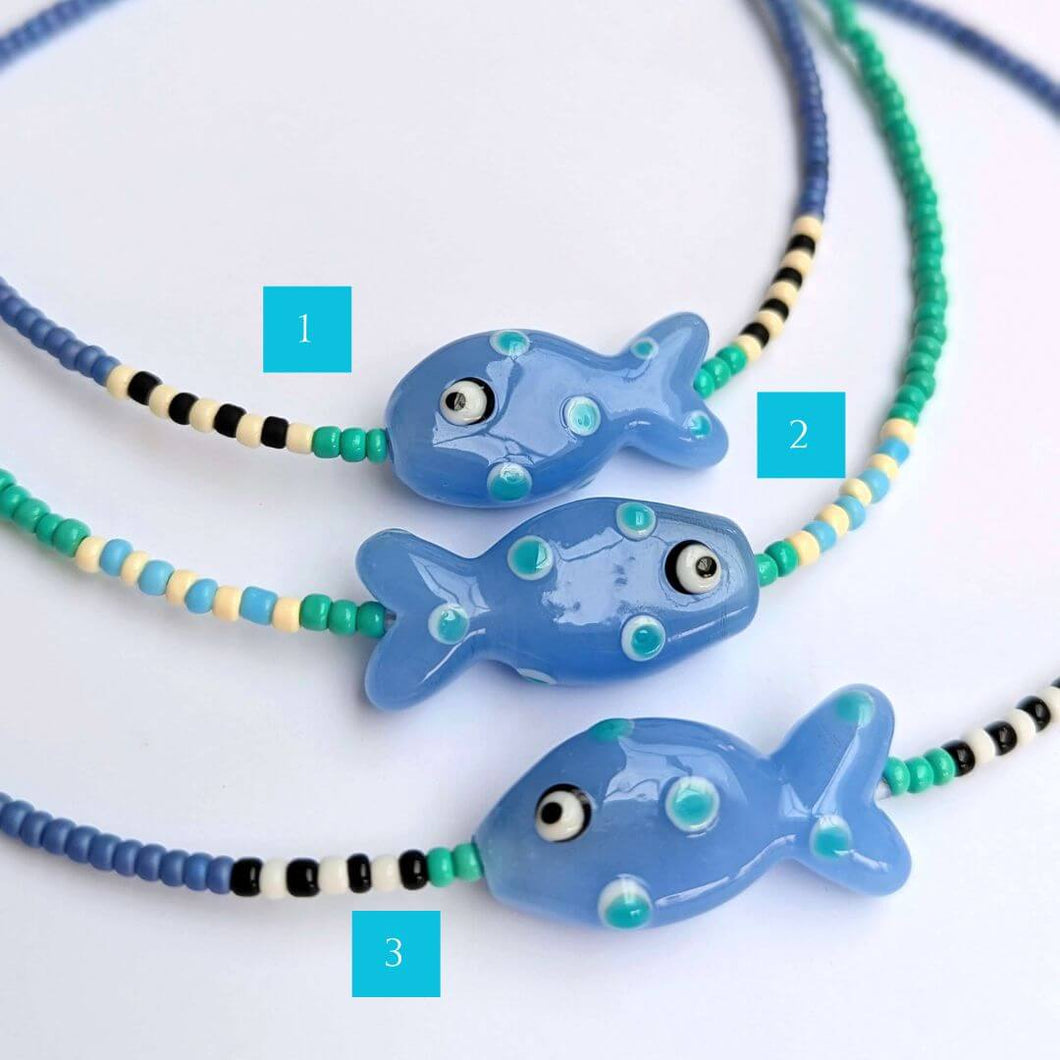 Just Keep Swimming Necklace   *NEW*