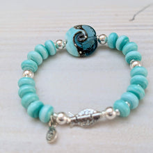 Load image into Gallery viewer, Low Tide Silver Fish Bracelet