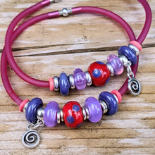 Load image into Gallery viewer, Lush Tubes - pink bracelets