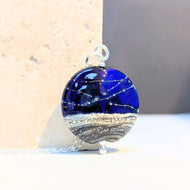 Night Swimming Lentil Pendant