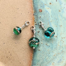 Load image into Gallery viewer, Deep Sea Clip On Charm in Blue or Green