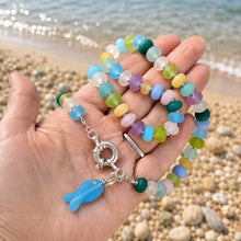 Load image into Gallery viewer, Sea Glass Candy Necklace