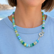 Sea Glass Candy Necklace