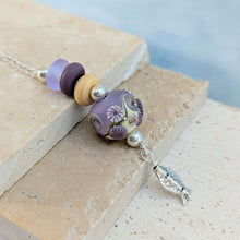 Load image into Gallery viewer, Sea Mist Beach Ball Necklace