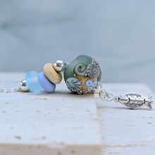 Load image into Gallery viewer, Sea Spray Beach Ball Necklace