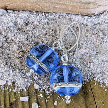 Load image into Gallery viewer, Shoreline Earrings in Blue