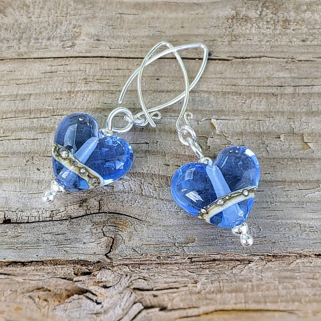 Shoreline Earrings in Blue