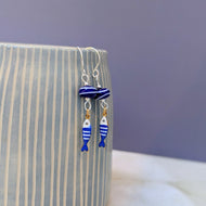 Stripy Fish Earrings *NEW*
