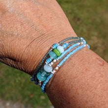 Load image into Gallery viewer, Silver Fish Festival Bracelet