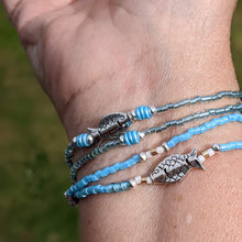 Load image into Gallery viewer, Silver Fish Festival Bracelet