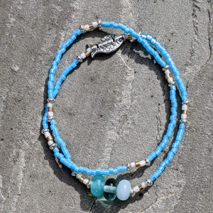 Silver Fish Festival Bracelet