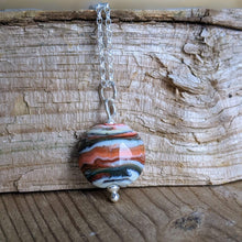 Load image into Gallery viewer, Strata mini lentil pendant A - clearance sale