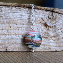 Load image into Gallery viewer, Strata mini lentil pendant A - clearance sale