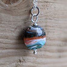 Load image into Gallery viewer, Strata mini lentil pendant B - clearance sale