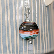 Load image into Gallery viewer, Strata mini lentil pendant B - clearance sale