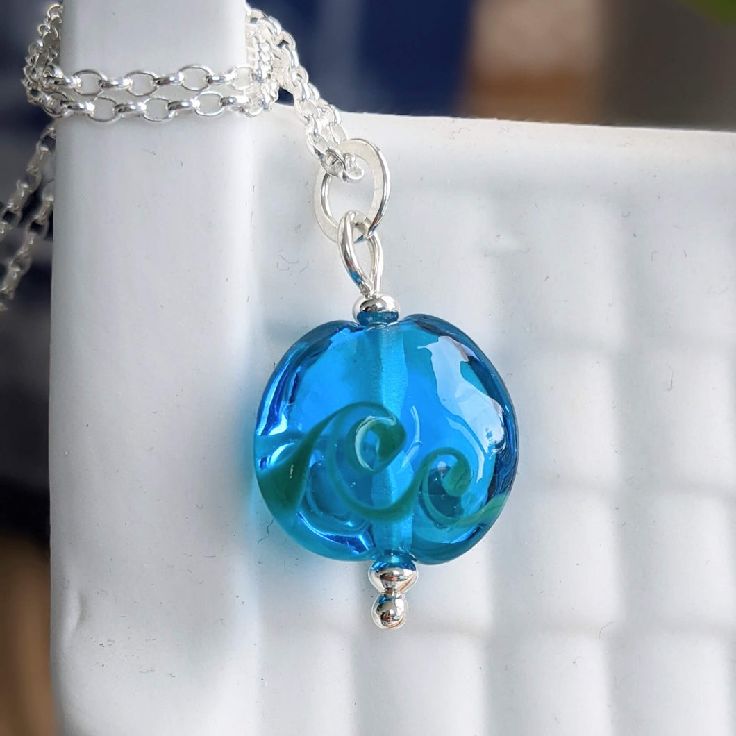 Experiment! More Beachy Little Pendants ... Sale £35, reduced by £10