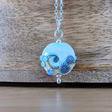 Load image into Gallery viewer, Breezy ... Beyond the Sea Beach Babe Lentil pendant