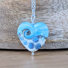 Load image into Gallery viewer, Breezy ... Beyond the Sea heart pendant