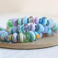 Coastal Path Fiddle Bead Bracelet