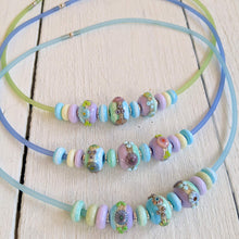 Load image into Gallery viewer, Coastal Path Fiddle Bead Necklace