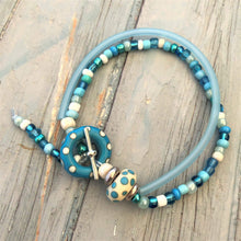 Load image into Gallery viewer, DIY Bracelet Kit ... Lush Kits-Beach Art Glass