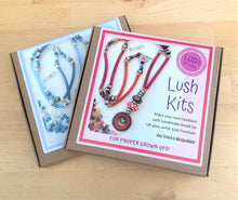 Load image into Gallery viewer, DIY Necklace Kit ... Lush Kits-Beach Art Glass