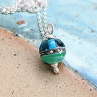 Deep Sea Beach Babe Ball Pendant