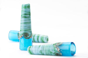 Deep Blue Sea Light Pull-Homewares-Beach Art Glass