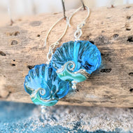 Deep Sea Shell Earrings