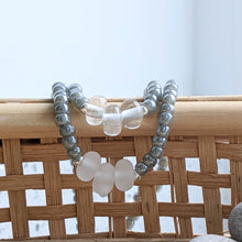 Load image into Gallery viewer, Frosted or Sparkling Sea Simply Charming Bracelet