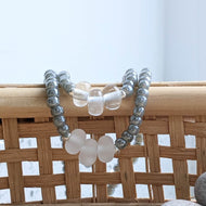 Frosted or Sparkling Sea Simply Charming Bracelet