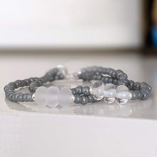 Load image into Gallery viewer, Frosted or Sparkling Sea Simply Charming Bracelet