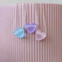 Load image into Gallery viewer, Pastel H is for Heart Pendant