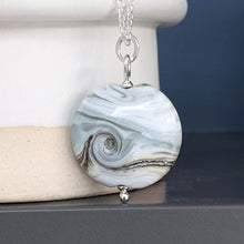 Load image into Gallery viewer, Pebble Lentil Pendant - clearance sale