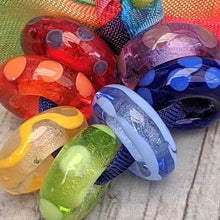 Load image into Gallery viewer, Rainbow Big Hole Bead Set-Rainbows-Beach Art Glass