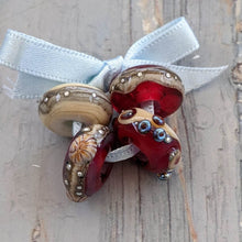 Load image into Gallery viewer, Red Sea Big Hole Bead Set-Bracelet Beads-Beach Art Glass