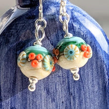 Load image into Gallery viewer, Sand &amp; Sea Ball Drop Earrings