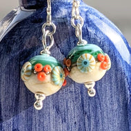 Sand & Sea Ball Drop Earrings