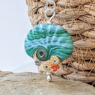 Sand & Sea Shell Pendant