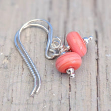 Load image into Gallery viewer, Sand &amp; Sea Tiny Bead Earrings-Earrings-Beach Art Glass