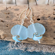 Sea Breeze Shell Earrings