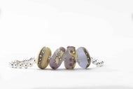 Sea Mist Big Hole Bead Set-Bracelet Beads-Beach Art Glass