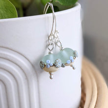 Load image into Gallery viewer, Sea Spray Ball Drop Earrings