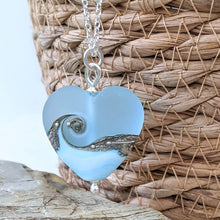 Load image into Gallery viewer, Sea Breeze Heart Pendant